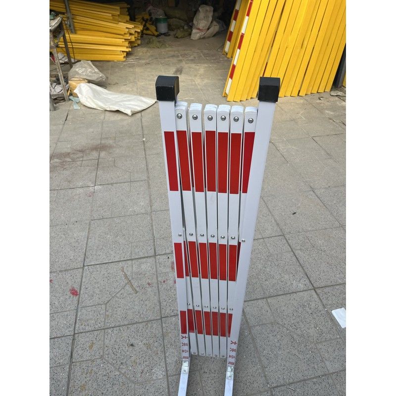 移动伸缩绝缘电力施工PVC塑钢围栏道路幼儿园安全防护隔离护栏