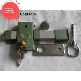 双扇大门锁齿轮锁老式农村庭院门锁木门铁门机械防盗门锁仙阁216