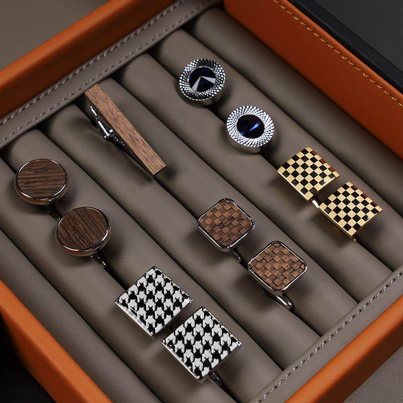 袖扣合集样板间衣帽间首饰男士衬衣胡桃木袖扣袖钉衣柜岛台配饰,家居饰品,装饰摆件,淘宝优惠券,粉丝福利购,淘宝优惠卷