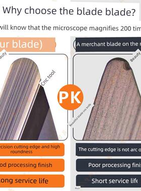 京瓷数控精车刀片VNGG160402/160404/R-S PV720外圆35度4刃尖刀