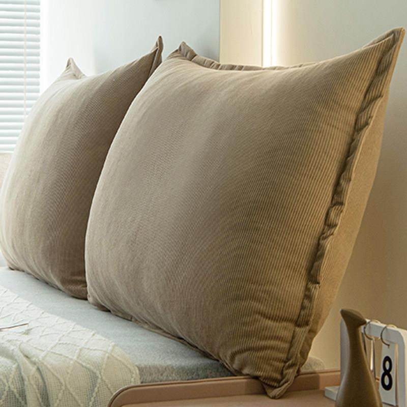 2025秋冬季新款床头靠垫床上软包靠背飘窗半躺护腰靠枕舒适灯芯绒,居家布艺,床头靠垫,淘宝优惠券,粉丝福利购,淘宝优惠卷
