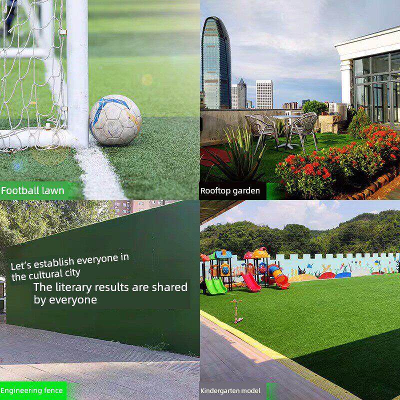 彷真草坪工地围挡绿化草坪地毯人造人工假草皮户外幼儿园绿色铺垫