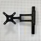 洞洞板显示器支架电脑萤幕壁挂支架洞洞板书架配件免打孔增高