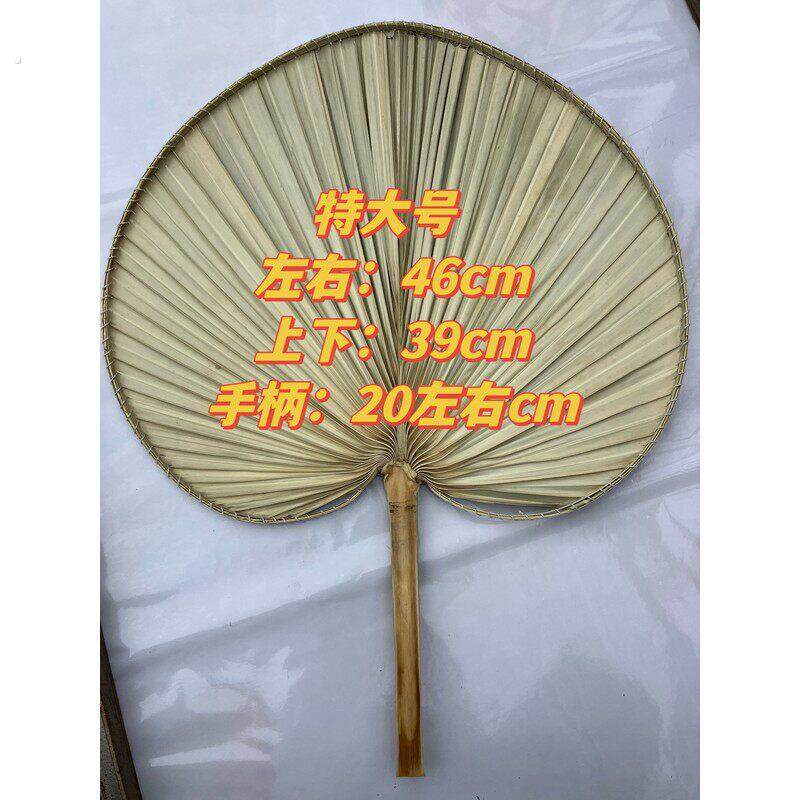 传统农家自产扇子装饰广告老式蒲扇方形葵叶手工特大号粽叶桃心