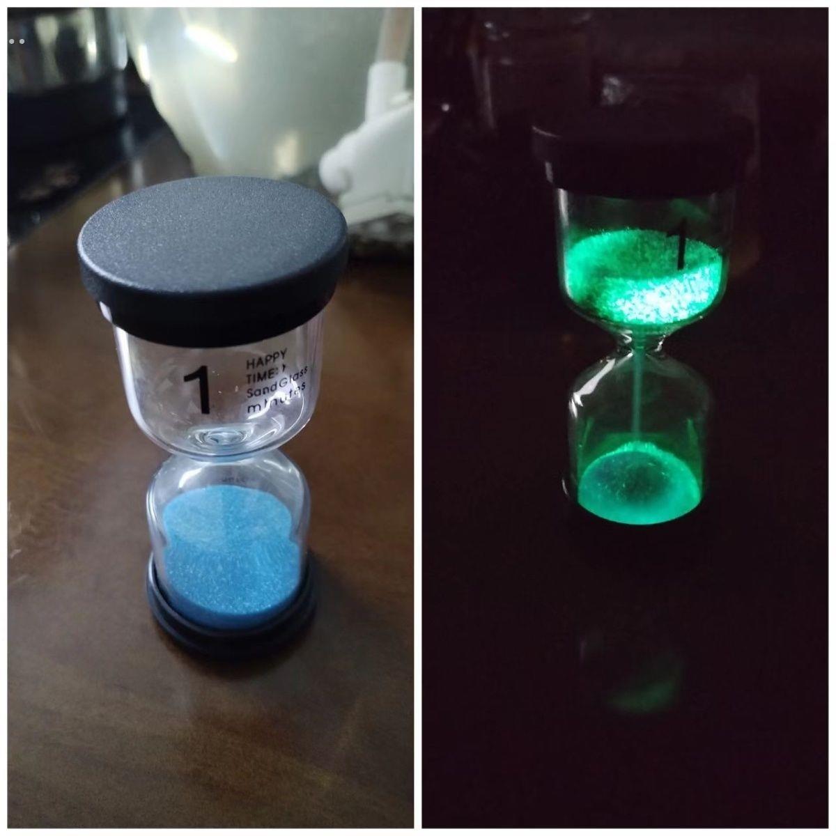 沙漏计时器儿童刷牙防摔1/5/10/20/30/3分钟时间流沙瓶漏斗一摆件