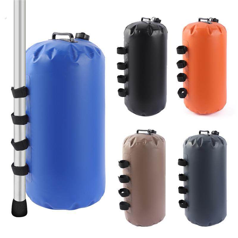 厂家直销帐篷压重水袋户外帐篷防风沙袋可装水装沙绑脚底固定防倒