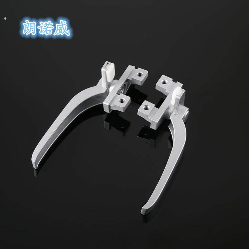 38型铝窗户执手老式窗户把手锁扣窗户拉手平开窗幕墙悬窗七字把手