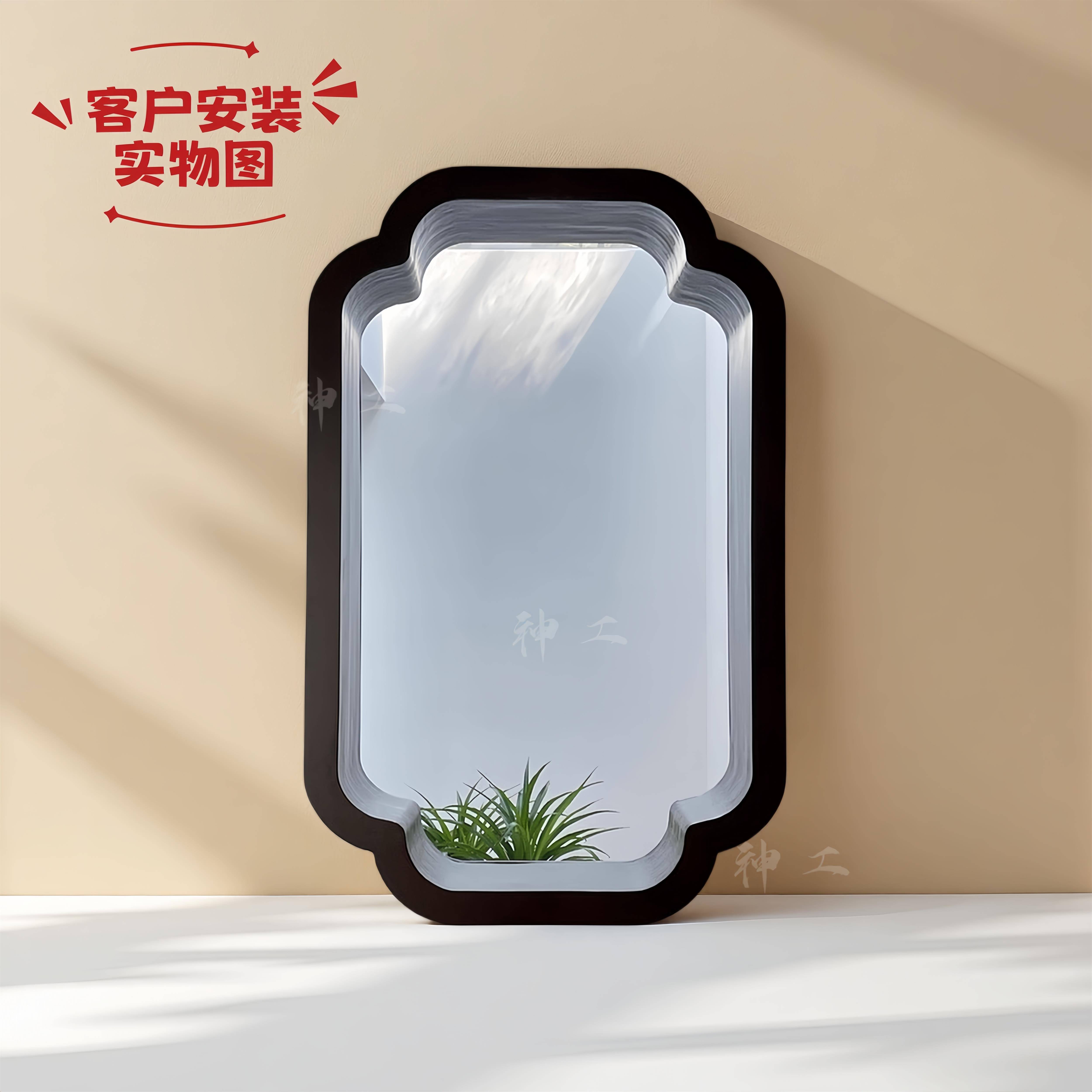 定制实木海棠角花窗套实木门套海棠角垭口套全屋定制弧形半圆线条