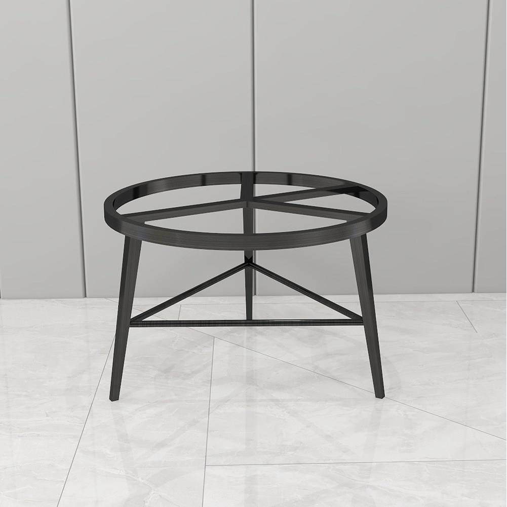 钛金不锈钢茶几桌脚支架金属圆形桌面台架圆桌台面双层底座定做,商业/办公家具,台脚台架/家具支架,淘宝优惠券,粉丝福利购,淘宝优惠卷