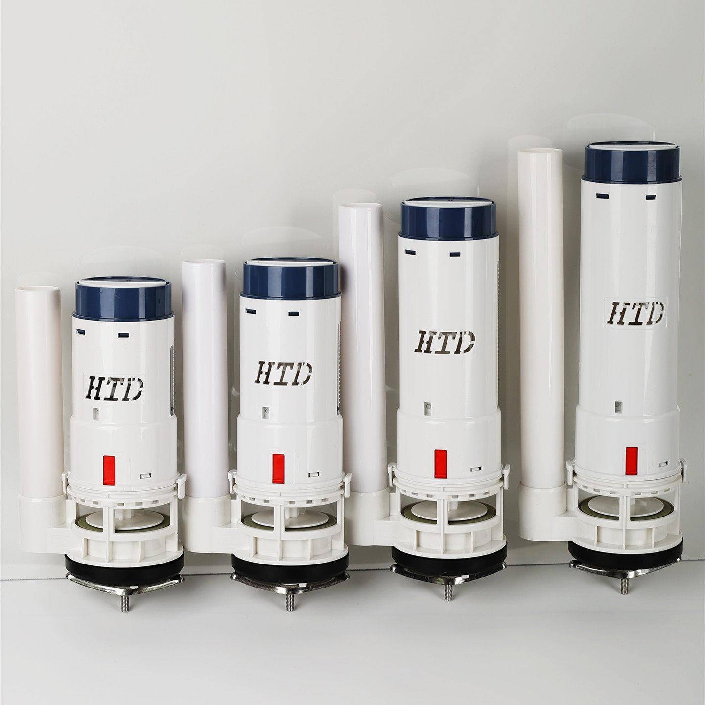 连体马桶水箱配件 HTD冲水阀组坐便器排水阀抽水洁具零件马桶进水