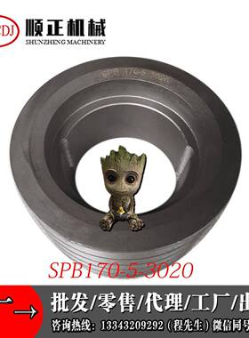 欧标皮带轮170-1-2-3-4-5-6-8SPA/SPB/SPC/SPZ/3V/5V/8V涨价轮V轮