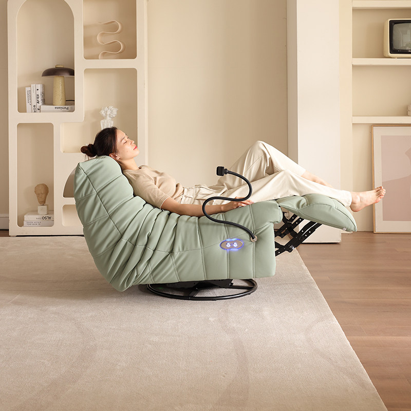 电动多功能毛毛虫躺椅摇摇椅懒人沙发togo单人沙发椅网红休闲单椅,住宅家具,功能沙发,淘宝优惠券,粉丝福利购,淘宝优惠卷