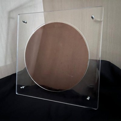 wafer硅片晶圆展示架晶片芯片唱片CD光碟摆台亚克力透明底座展台