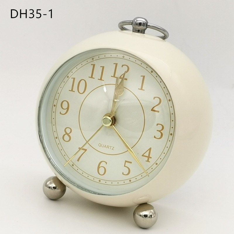 3.5寸凸玻金属座钟,吊环凸玻闹钟 床头闹钟 可混批 静音带夜灯,家居饰品,台钟/闹钟,淘宝优惠券,粉丝福利购,淘宝优惠卷
