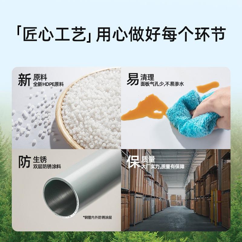 折叠桌长桌可折叠单人桌子户外摆摊塑料简易书桌出租房家用小餐桌