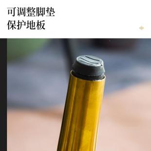 现代轻奢餐椅家用可叠放餐桌椅子现代简约网红铁艺方凳化妆小凳子