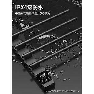 电热毛巾架高端碳纤维加热烘干浴室简约家用卫生间除菌抑螨