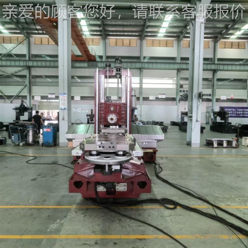 双作工HDH63卧式D加工中心台HH63 正T式床身结构2工作台自动交换