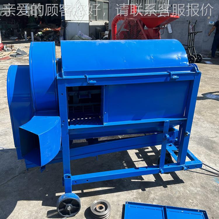 芝麻子紫苏脱粒机 麦余稻芒脱粒 9机0双轴VJN脱单粒机