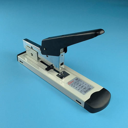 华驰订书机大号大型加厚100页厚层订书器订厚书省力型多功能订书