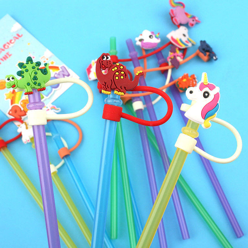 跨境独角兽硅胶吸管帽简款吸管盖8mm适用吸管杯配件可重复使用,餐饮具,吸管,淘宝优惠券,粉丝福利购,淘宝优惠卷