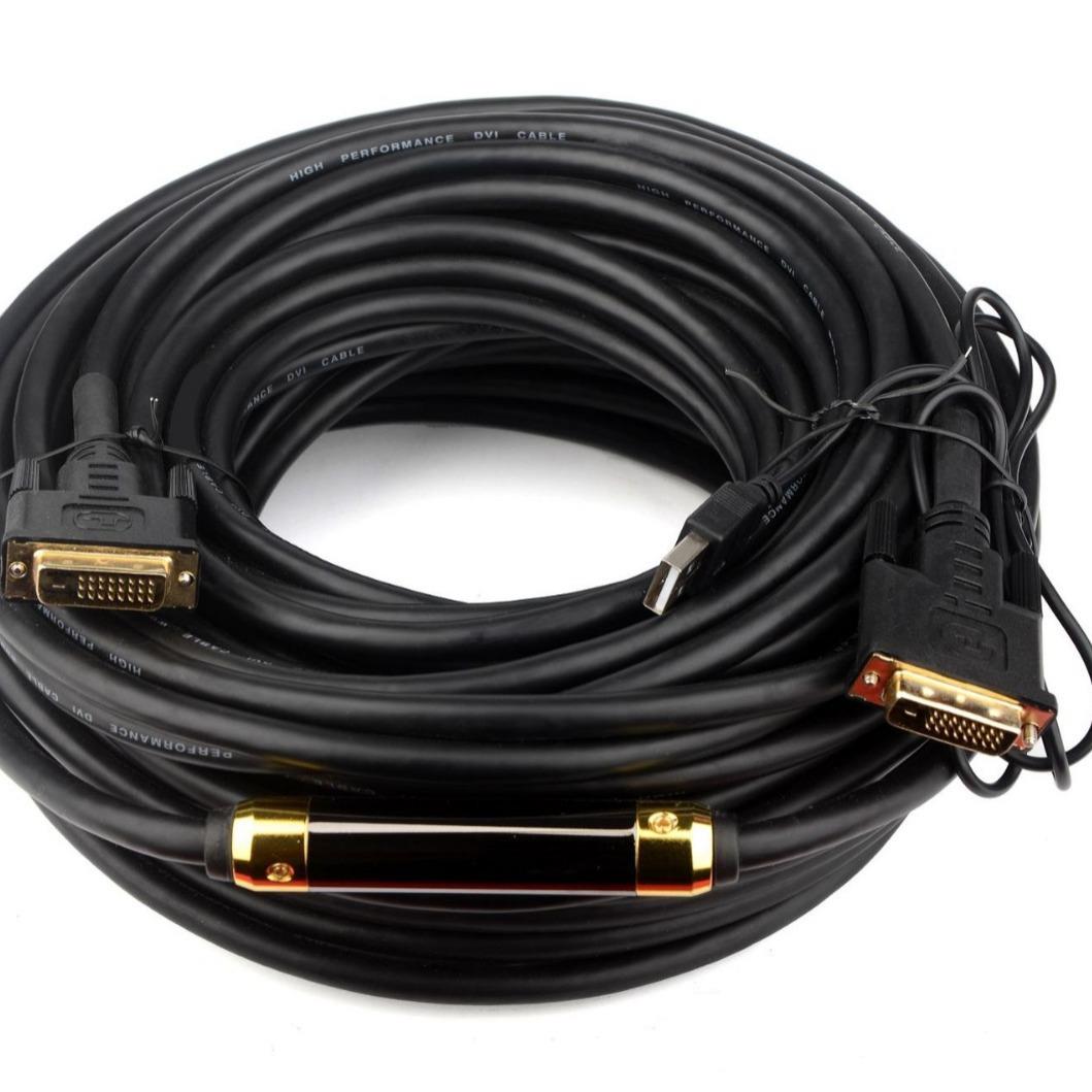 厂家直销DVI电脑连接线DVI工程线DVI高清连接线18+124+124+5