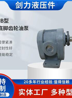 CTHL式B型带底脚齿轮油轮油泵小型齿输泵