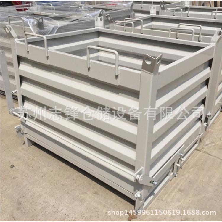 重型叉式自卸式WVQ物料箱铁屑箱铁屑车垃车圾处箱底理倒部料箱车