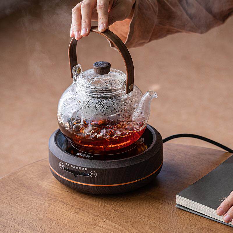 玻璃茶壶泡茶家用茶水茶HNZ具花茶壶煮烧分水壶茶电陶炉耐高离温