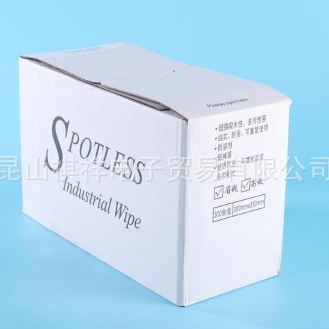 吸水除油无尘布清洁无纺布汽车喷涂擦拭防静电折叠工业用纸