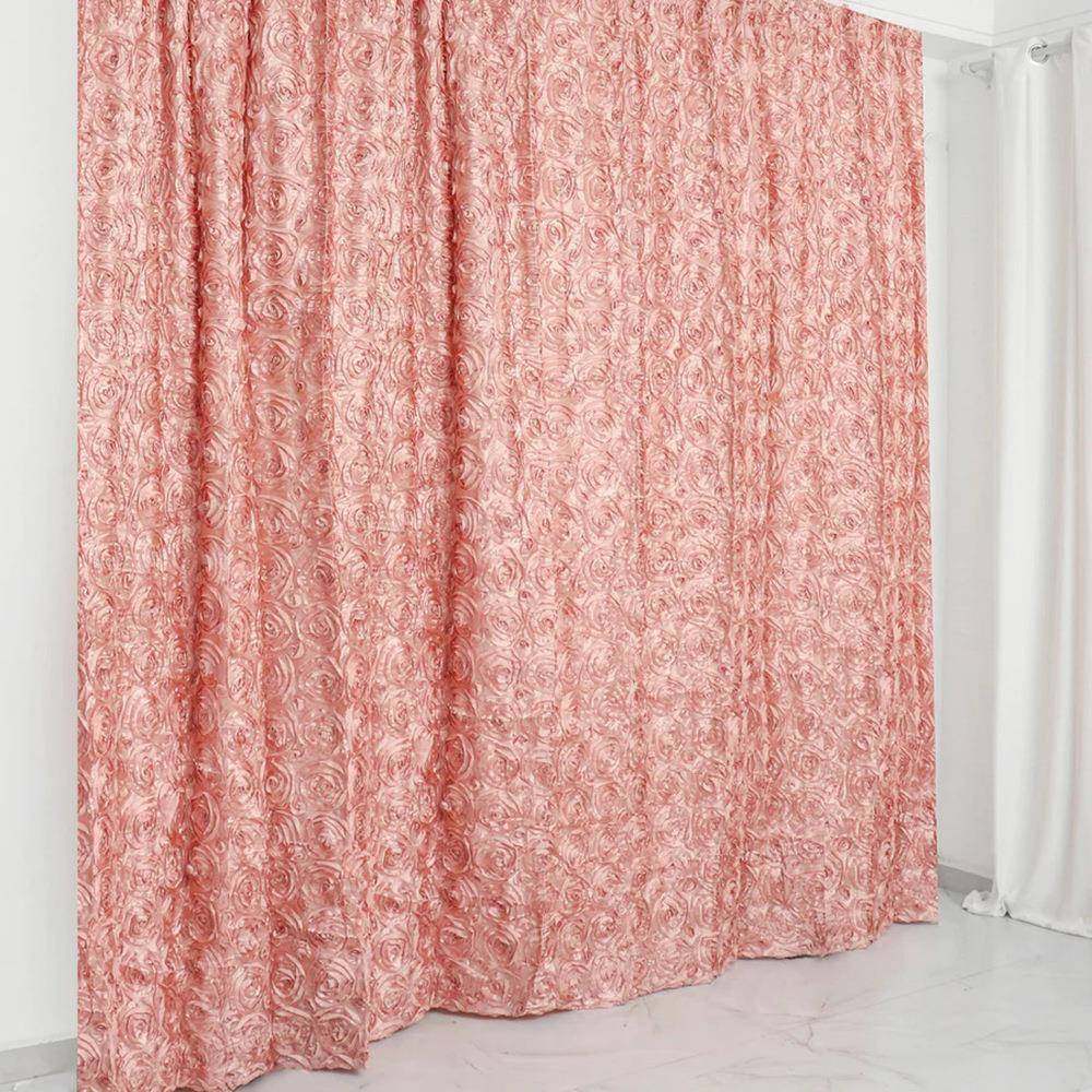 蓝婚灰玫瑰压花绒布庆背景布礼场景布FBJ021置精致舞台婚装饰幕布