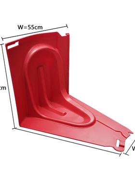 挡地下车库阻水水板防汛板洪防防汛L型CFV红色AS组B合式户外塑料