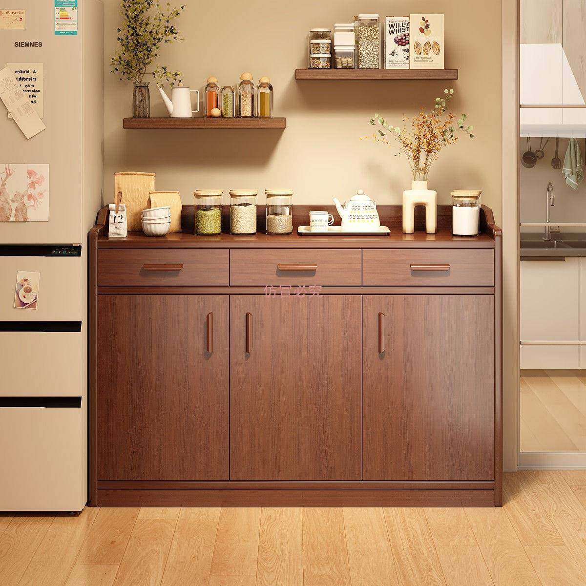 木餐边实柜茶水柜靠CWM墙纳一体用储物柜厨房收柜客厅大家容量置,电子元器件市场,其它元器件,淘宝优惠券,粉丝福利购,淘宝优惠卷