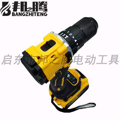 德款大功率无刷工伟业级五金电工具钻孔家400紧固动电钻用手电钻