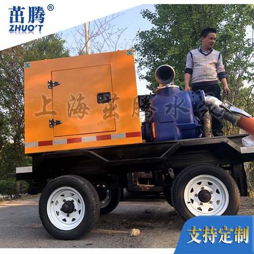 上海6寸8寸3XCD00立方强吸式动排污泵车窨井清移污柴油机水泵现自