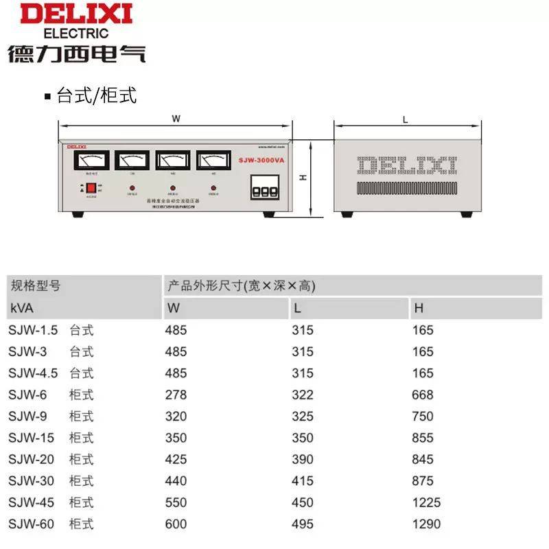 稳压器380V全自动30三相电机100工业60大功率150/200KW千瓦