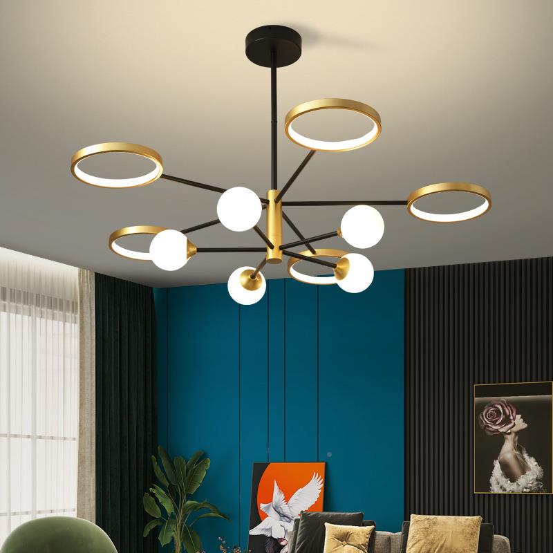 轻客厅吊灯代现简约大气25年新MKB奢款简约灯厅具大全主卧室餐灯