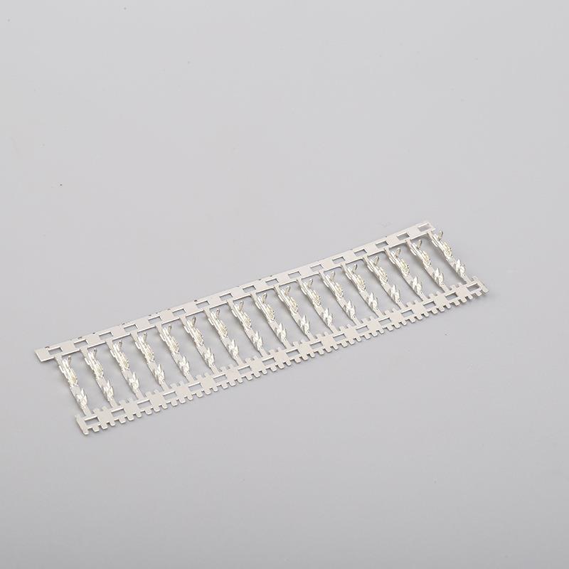 汽车端接子-5.0XUL8双头压接绕端子连端端子线子连带连接器插针