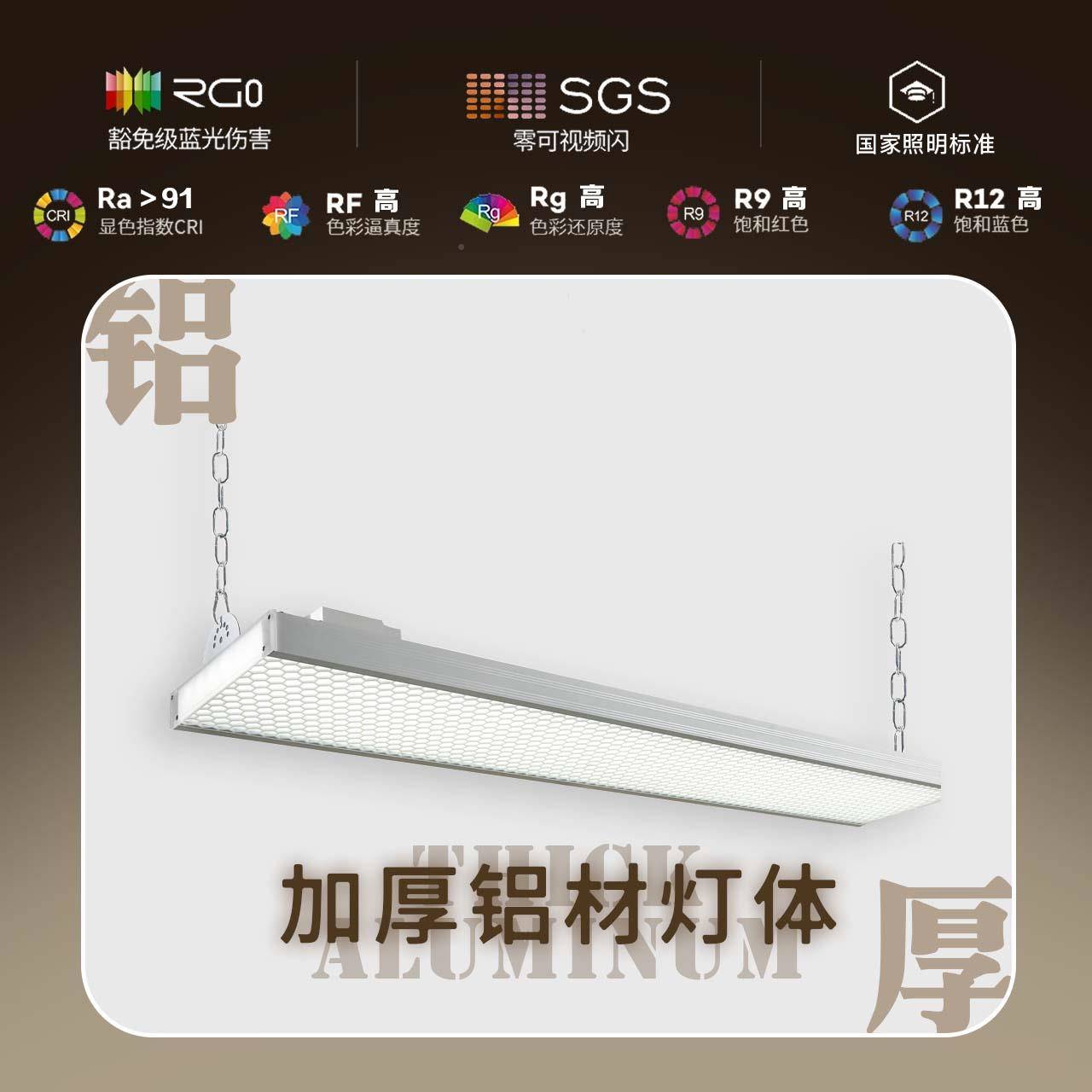 #led防目球球馆灯室内网球羽球毛馆灯篮场灯工AMX眩厂车间照明灯
