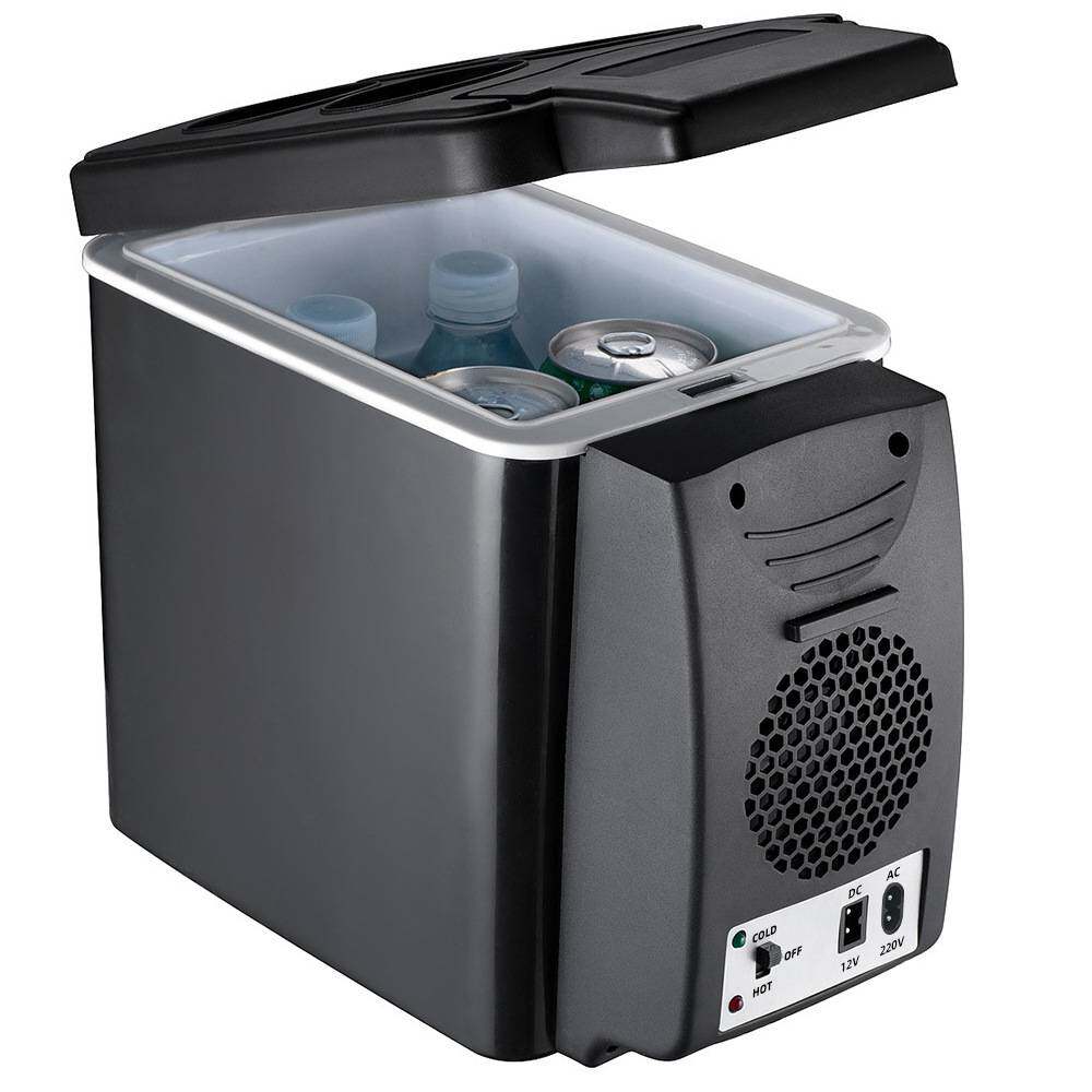 6L车载冰箱便携式车用迷你小冰箱冷暖两用保温箱12v/220v车家两用