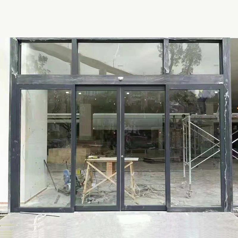 浙江感应门厂家机厂家感应门无刷H3电电机价格优惠自感玻动璃应门