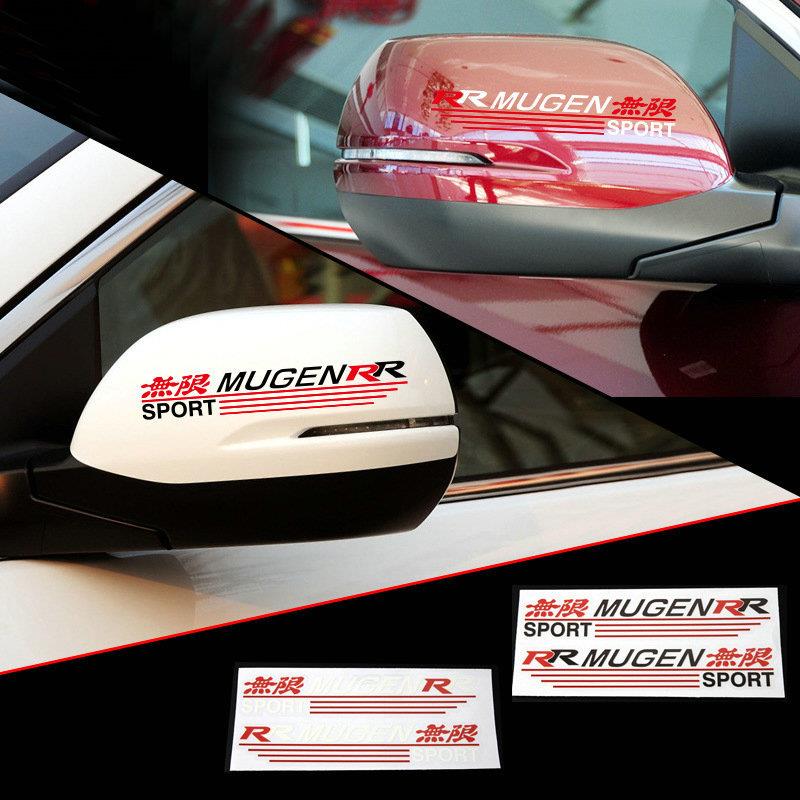 门把手车窗后视镜汽车车贴无限mugen汽车金属车贴车标
