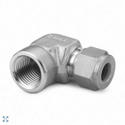 SS-12M0-8-4不锈钢卡套管接头内螺纹弯头12mm卡套1/4in.