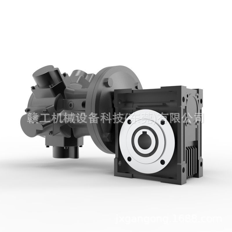 工业级低速大扭矩气动减速马达 气动G马达搭配减速机 减速比可选