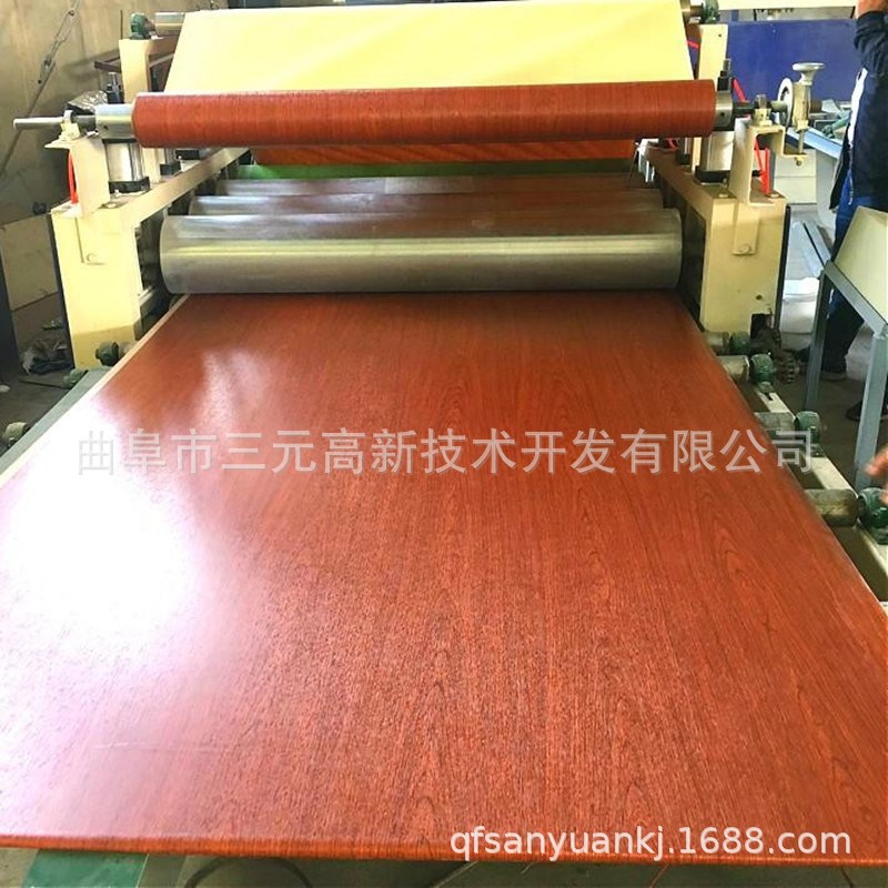 玻镁耐火风管g平贴机 木饰面覆膜机 竹木纤维板多功能热转印贴面