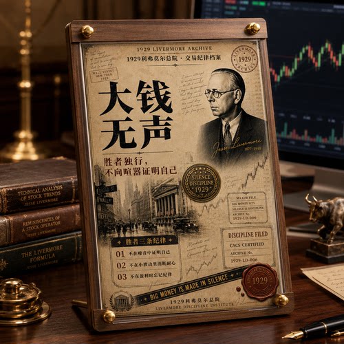 1929利弗莫尔经典语录桌牌台牌