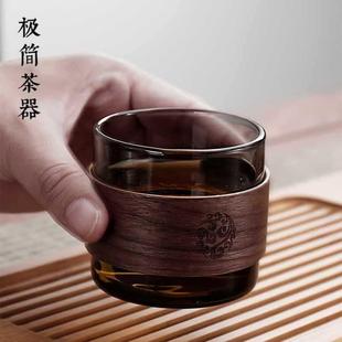 侧把玻璃壶耐高温单壶茶水分离泡茶壶泡沏茶电陶炉煮茶器家用套装