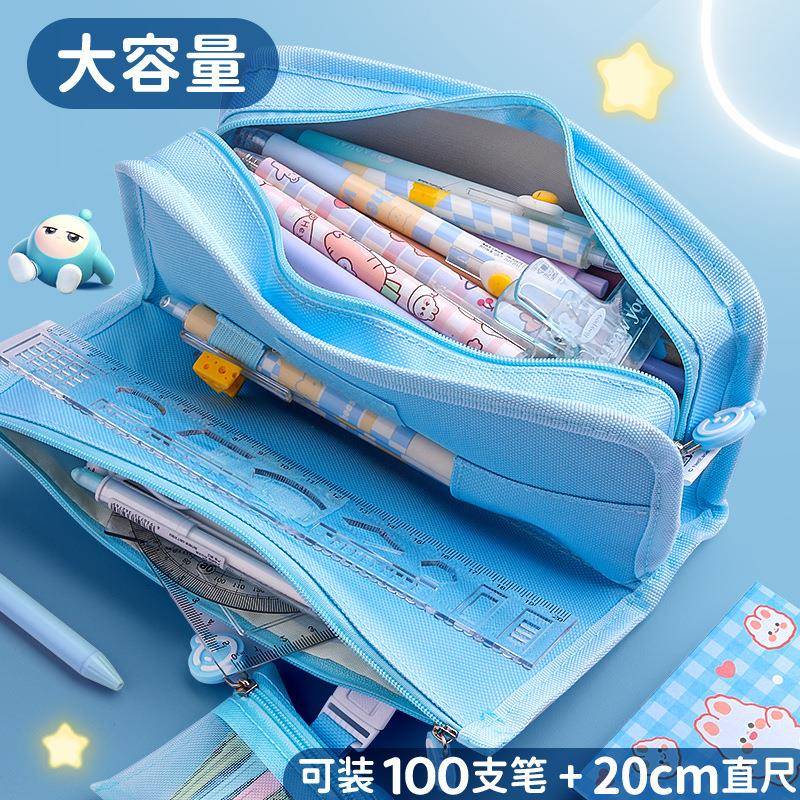 新款文具袋男孩子蛋仔派对笔袋小学生文具盒男孩款女孩铅笔盒