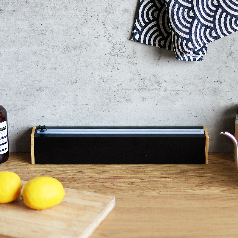 保鲜膜切割器食品l级磁吸家用经济装套厨房冰箱滑刀式盒罩商用