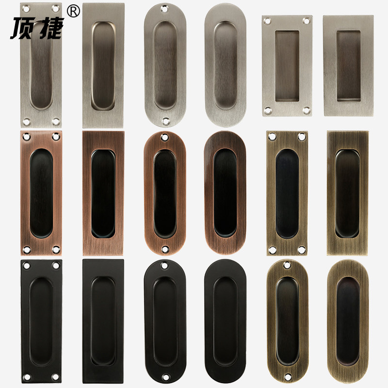 不锈钢暗拉手隐形隐藏暗藏暗扣柜门拉手抽屉把手推拉门移门拉手